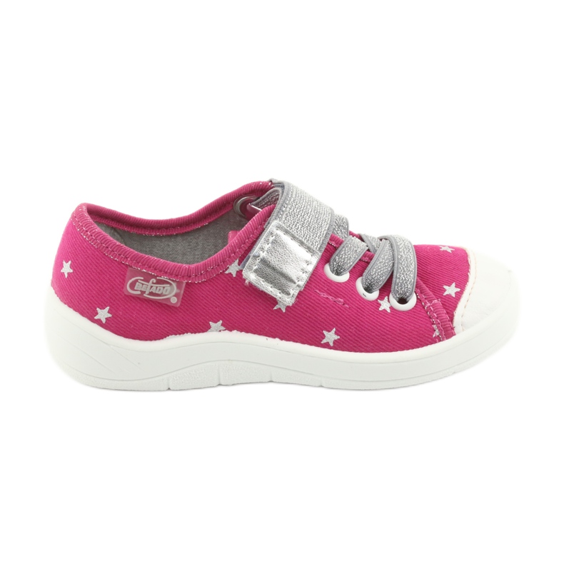 Calzado infantil befado 251X106 rosa gris 1