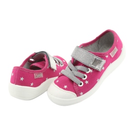 Calzado infantil befado 251X106 rosado gris 3
