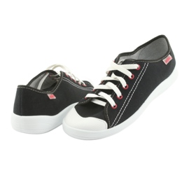 Calzado juvenil befado 244Q019 blanco negro 4 Calzado juvenil befado 244Q019 blanco negro 4