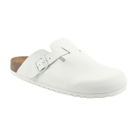 Zapatillas de hombre médico BIOX Berney blanco 1