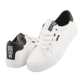 Deportivas blancas BIG STAR 274312 blanco negro 5