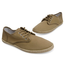 Deportivas Alpargatas Paja 8740 Suela camel marrón 2
