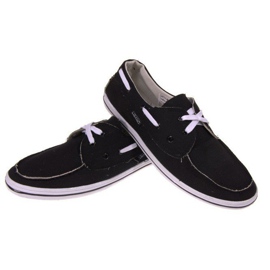 Mocasines azul marino 417 Negro 4