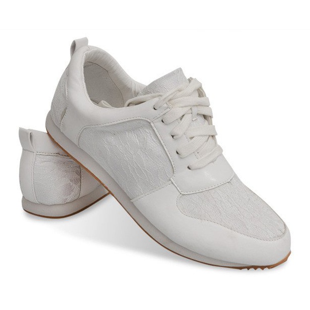 Zapatillas Deportivas Con Cordones 3575 Blanco 1