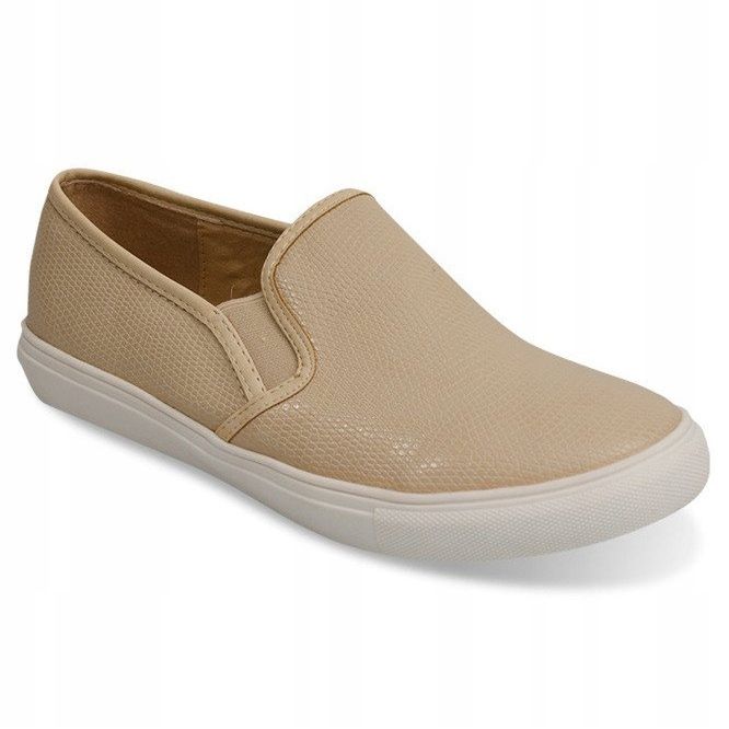 Zapatillas Slip On 2207 Beige 1