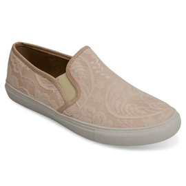 Zapatillas Slip On 7063 Rosa 1