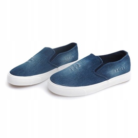Vaqueros sin cordones K-89 Azul Marino 3