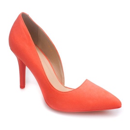 Tacones Ante 4006 Naranja 1