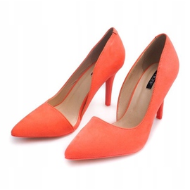 Tacones Ante 4006 Naranja 3