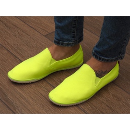 Zapatillas sin cordones amarillas Lycra BL180 amarillo 1 Zapatillas sin cordones amarillas Lycra BL180 amarillo 1