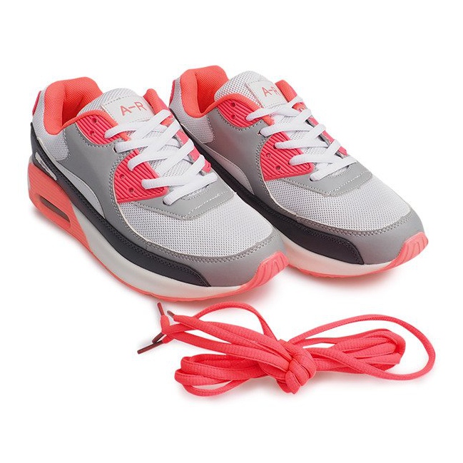 Zapatillas deportivas B306A-38 Blanco negro gris multicolor 1