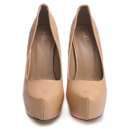 Alfileres lacados en la plataforma LE107 Beige 1