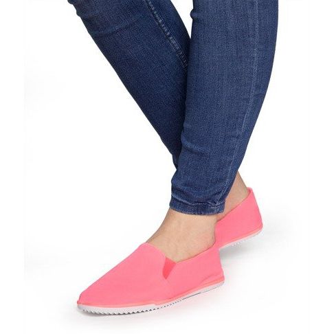 Zapatillas sin cordones rosas de Lycra HB-1 1