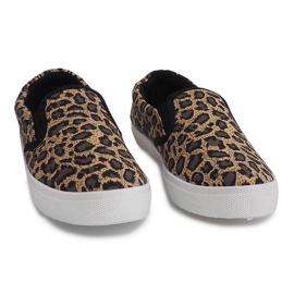 Zapatos deportivos Slip On SKN18 Lampard marrón multicolor 2