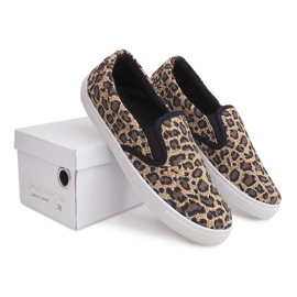 Zapatos deportivos Slip On SKN18 Lampard marrón multicolor 3