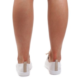 Zapatillas plateadas con cordones VT80-3 gris 2 Zapatillas plateadas con cordones VT80-3 gris 2