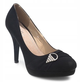 Tacones Altos Clásicos 5051 Negro 2 Tacones Altos Clásicos 5051 Negro 2
