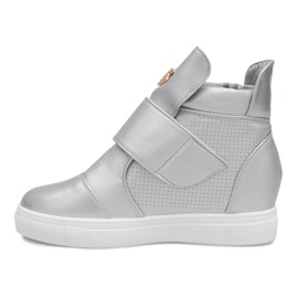Zapatillas altas 5322 Silver gris 3