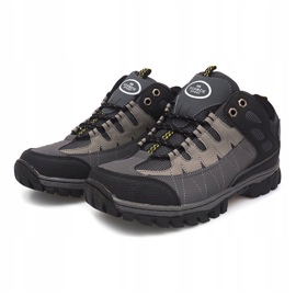 Zapatillas de trekking hombre gris M317 negro multicolor 1