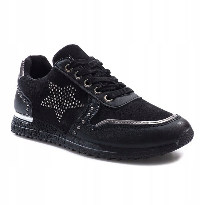 Zapatillas deportivas negras de Rosalie negro 1 Zapatillas deportivas negras de Rosalie negro 1