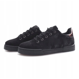 Zapatillas de camuflaje negras de Marseille negro 2