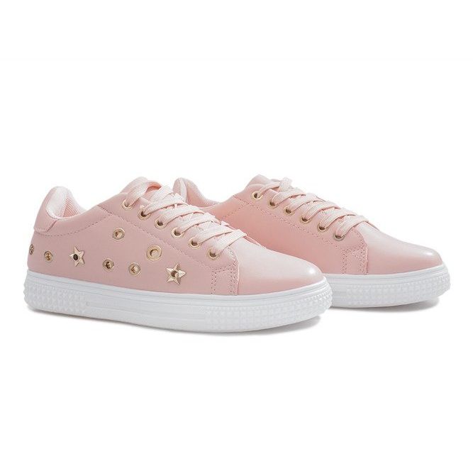 Zapatillas rosas estrellas Toulouse rosado 1 Zapatillas rosas estrellas Toulouse rosado 1