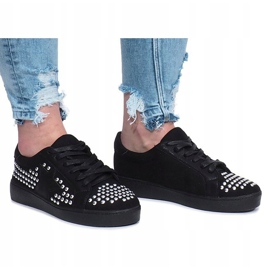 Zapatillas negras de Angers stars negro 3