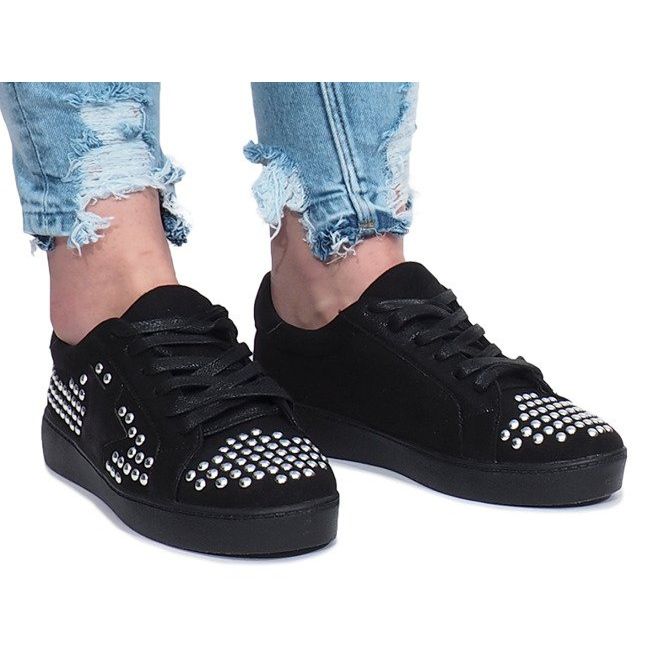 Zapatillas negras de Angers stars negro 2