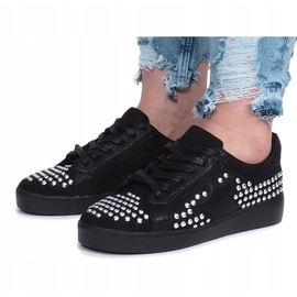 Zapatillas negras de Angers stars negro 4