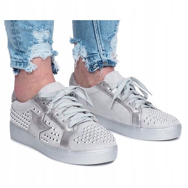 Zapatillas grises de Angers stars 2