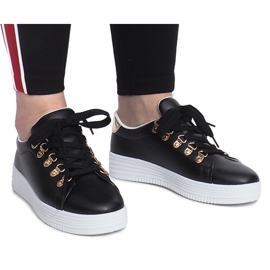 Zapatillas negras de Rucola negro 2