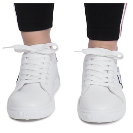 Zapatillas Stoke con estrella blanca blanco 1