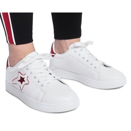 Zapatillas Stoke con estrella blanca blanco 2