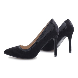 Tacones negros clásicos Montr 3