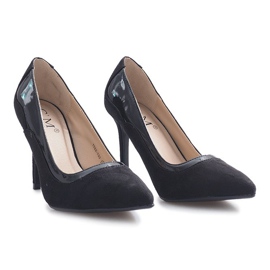 Tacones negros clásicos Montr 2