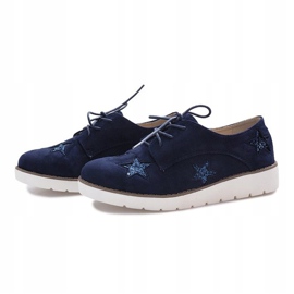 Mocasines azul marino con Big Stars 3