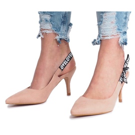 Sandalias Pink Love Paris rosado 3
