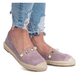 Alpargatas Gold Sun violeta 1