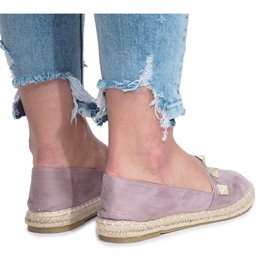 Alpargatas Gold Sun violeta 3