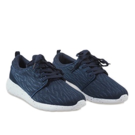 Zapatillas deportivas de hombre azul marino M637-2 2