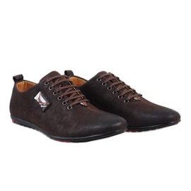 Zapatos de hombre marrones WF932-3 marrón 2