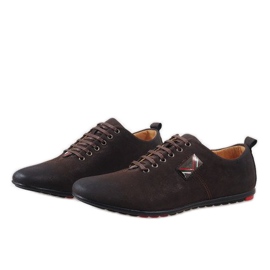 Zapatos de hombre marrones WF932-3 marrón 3