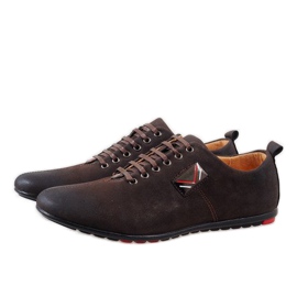 Zapatos de hombre marrones WF932-3 marrón 4