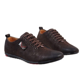 Zapatos de hombre marrones WF932-3 marrón 5