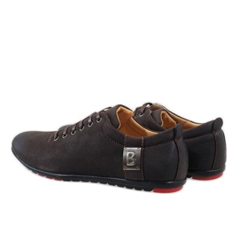 Zapatos de hombre marrones WF933-3 marrón 4