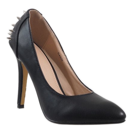 Tachuelas clásicas negras con tachuelas 546D negro 1