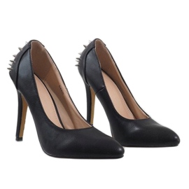 Tachuelas clásicas negras con tachuelas 546D negro 2