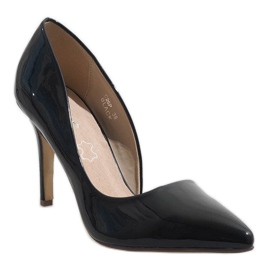 Tacones negros asimétricos C26 1