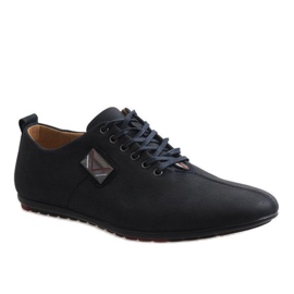 Zapatos de hombre negros WF932-1 1
