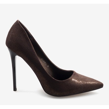 Tacones altos clásicos marrones AT-0596-L marrón 2 Tacones altos clásicos marrones AT-0596-L marrón 2